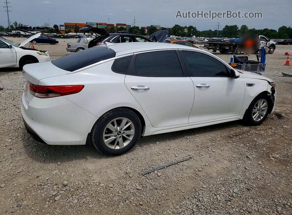 5XXGT4L39JG223110 2018 KIA OPTIMA White Tył prawy