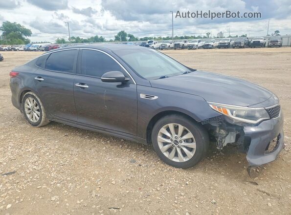 5XXGT4L39JG242501 2018 KIA OPTIMA Gray Przód prawy