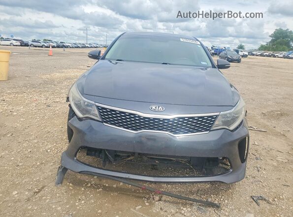 5XXGT4L39JG242501 2018 KIA OPTIMA Gray Widok z przodu