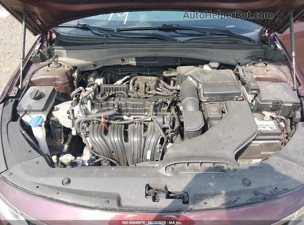 5XXGT4L3XGG020543 2016 KIA OPTIMA Burgundy Widok z tyłu