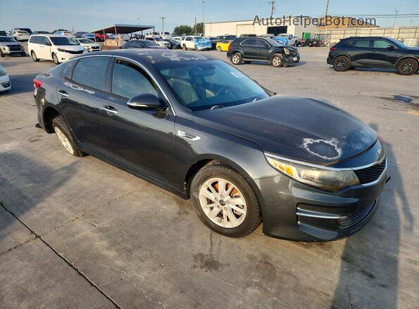 5XXGT4L3XGG024396 2016 KIA OPTIMA Gray წინა მარჯვენა