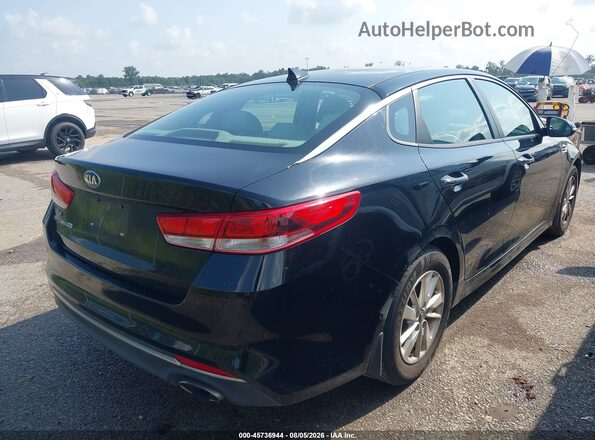 5XXGT4L3XGG076983 2016 KIA OPTIMA Black Tył prawy