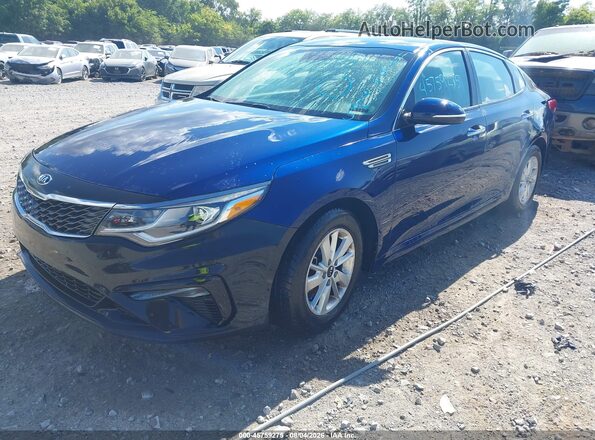 5XXGT4L3XKG279834 2019 KIA OPTIMA Blue Передня ліва чверть