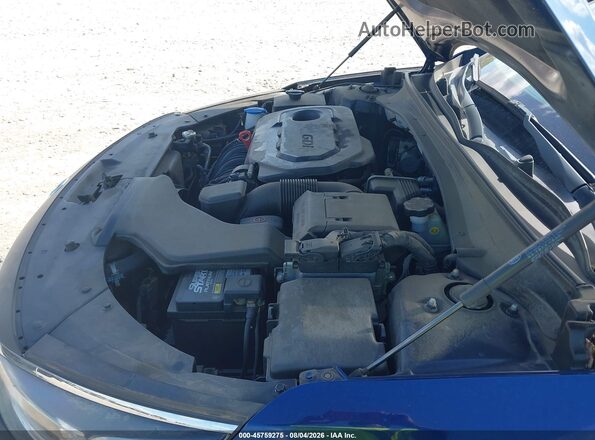 5XXGT4L3XKG279834 2019 KIA OPTIMA Blue Вид ззаду