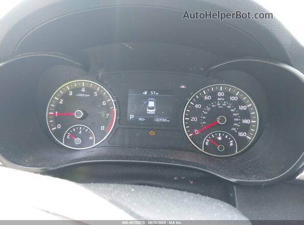 5XXGT4L3XKG279834 2019 KIA OPTIMA Blue Вид задніх сидінь