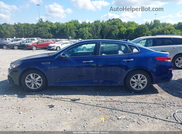 5XXGT4L3XKG279834 2019 KIA OPTIMA Blue Панорамний вид салону 360°
