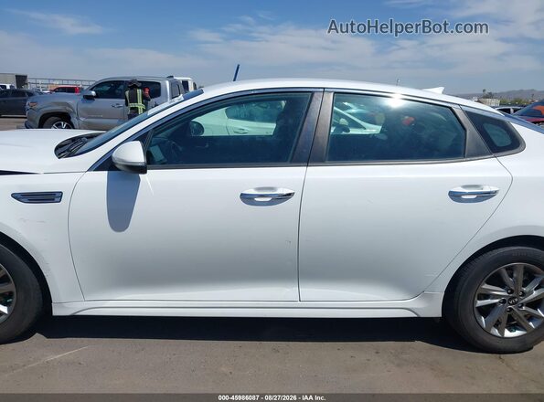 5XXGT4L3XKG333715 2019 KIA OPTIMA White 