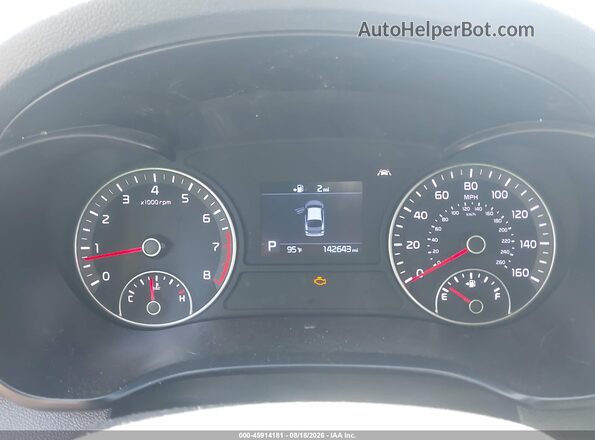 5XXGU4L1XKG373630 2019 KIA OPTIMA White უკანა სავარძლების ხედი