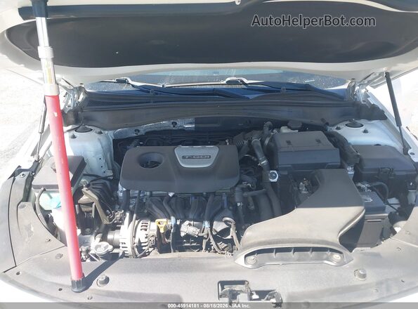 5XXGU4L1XKG373630 2019 KIA OPTIMA White უკანა ხედი