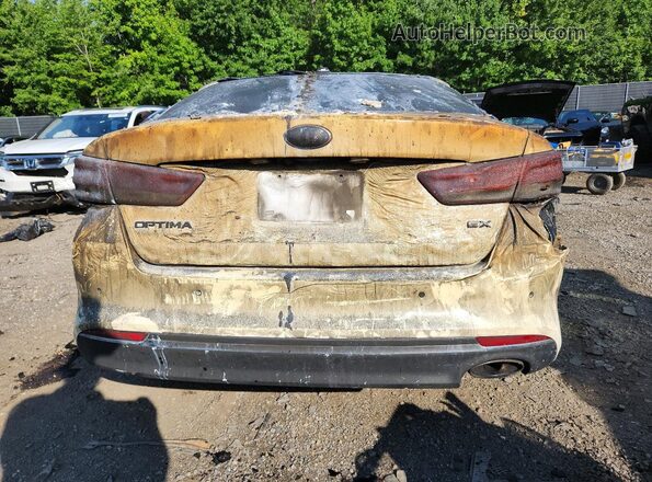5XXGU4L30GG013355 2016 KIA OPTIMA White Widok z tyłu