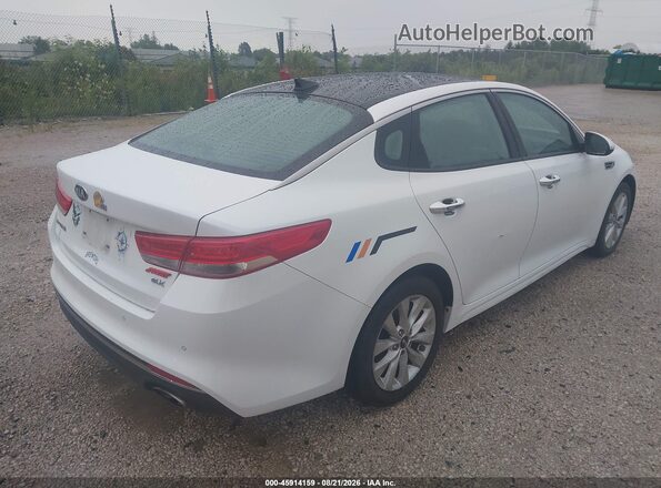 5XXGU4L31HG144389 2017 KIA OPTIMA White Հետևի աջ