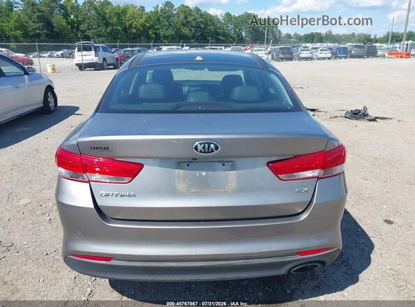 5XXGU4L32GG081379 2016 KIA OPTIMA Gray 