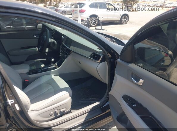 5XXGU4L32JG199455 2018 KIA OPTIMA Black Widok wnętrza z przodu