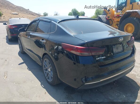 5XXGU4L32JG199455 2018 KIA OPTIMA Black Tył lewy