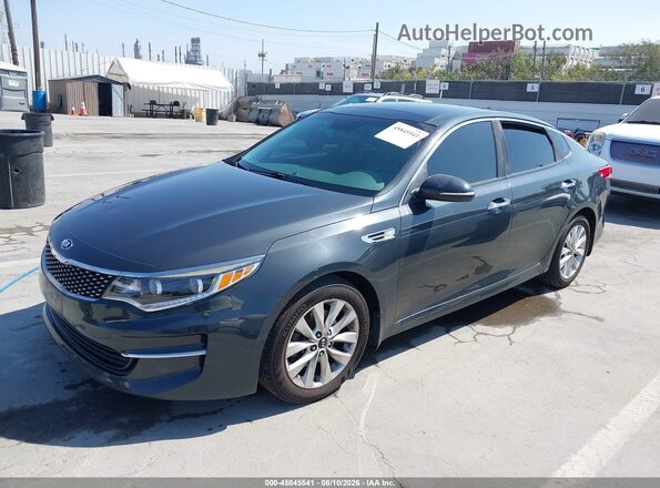 5XXGU4L33GG009221 2016 KIA OPTIMA Gray Przód lewy