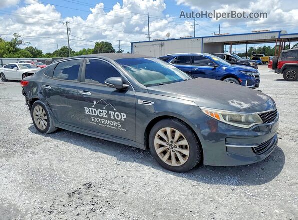 5XXGU4L33GG014127 2016 KIA OPTIMA Gray Delantero derecho