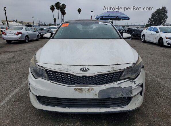 5XXGU4L33HG153675 2017 KIA OPTIMA White Vista frontal