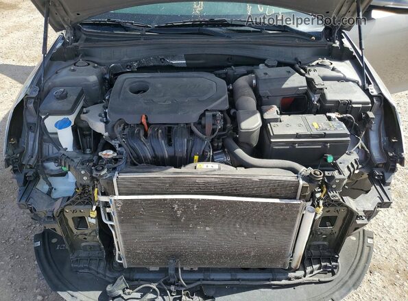 5XXGU4L35HG168372 2017 KIA OPTIMA Gray Rear interior view
