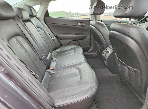 5XXGU4L36HG149748 2017 KIA OPTIMA Gray უკანა სავარძლების ხედი