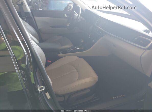 5XXGU4L38GG053392 2016 KIA OPTIMA Black Vista interior delantera