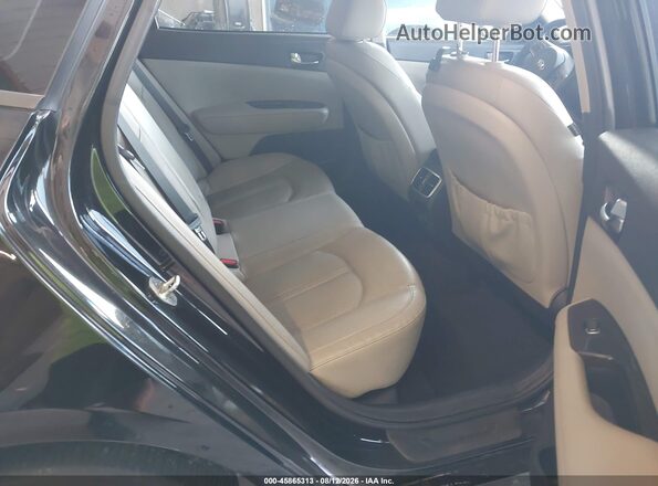 5XXGU4L38GG053392 2016 KIA OPTIMA Black Vista de la etiqueta del VIN