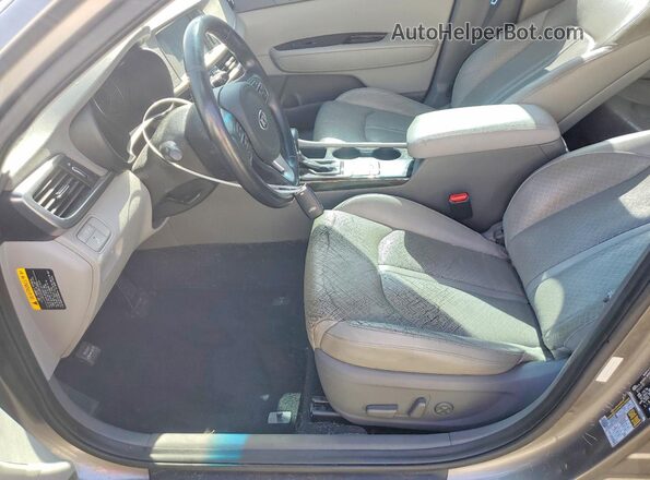 5XXGU4L39GG009496 2016 KIA OPTIMA Gray Widok wnętrza z przodu