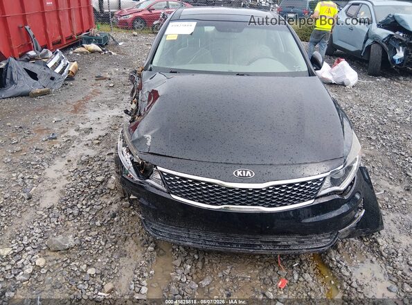 5XXGU4L39GG074672 2016 KIA OPTIMA Black წინა ხედი