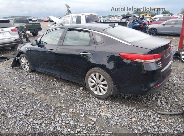5XXGU4L39GG074672 2016 KIA OPTIMA Black უკანა მარცხენა
