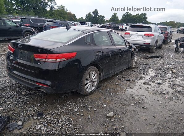 5XXGU4L39GG074672 2016 KIA OPTIMA Black უკანა მარჯვენა