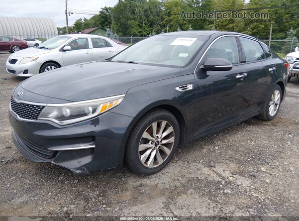 5XXGU4L39GG094582 2016 KIA OPTIMA Gray Передня ліва чверть