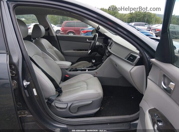 5XXGU4L39GG094582 2016 KIA OPTIMA Gray Вид салону спереду