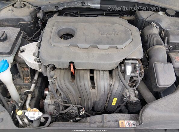 5XXGU4L39GG094582 2016 KIA OPTIMA Gray Вид ззаду