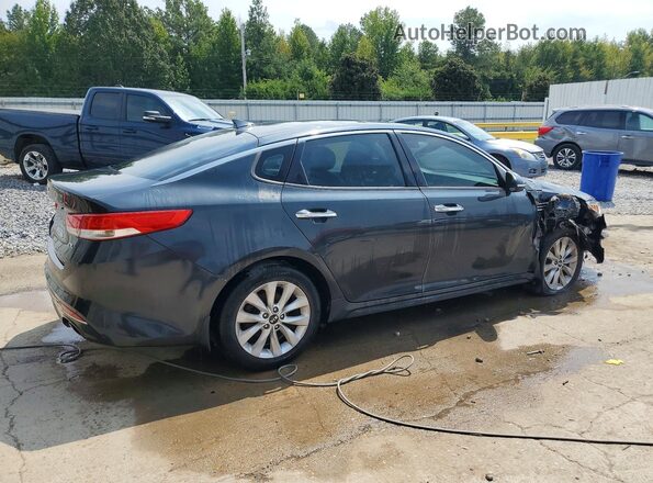 5XXGU4L39GG094677 2016 KIA OPTIMA Gray Vista frontal