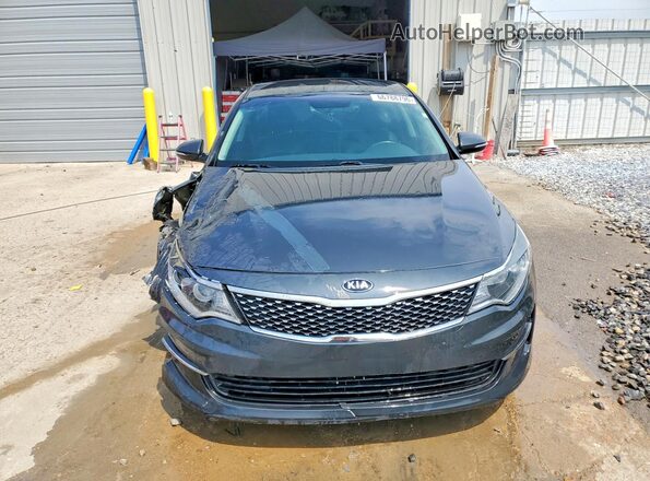 5XXGU4L39GG094677 2016 KIA OPTIMA Gray Vista de los asientos traseros