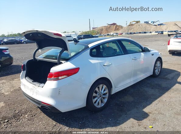 5XXGU4L39GG098843 2016 KIA OPTIMA Белый Задняя правая четверть