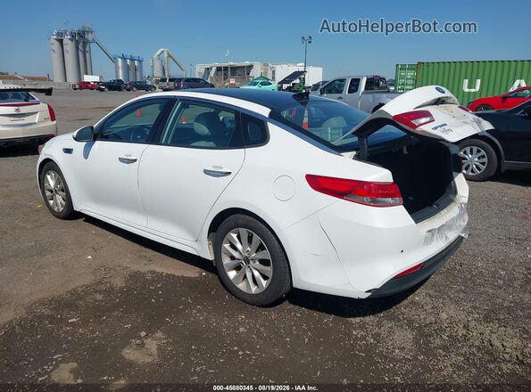 5XXGU4L39GG098843 2016 KIA OPTIMA Белый Задняя левая четверть