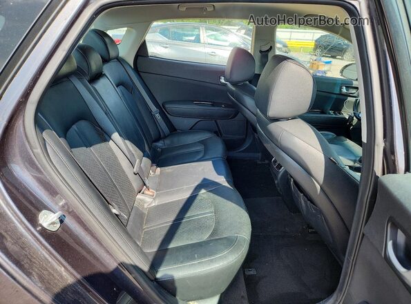 5XXGU4L39JG187559 2018 KIA OPTIMA Угольный Вид задних сидений
