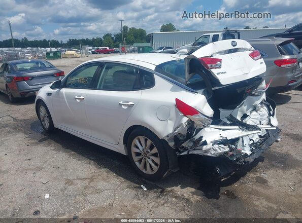 5XXGU4L39JG222214 2018 KIA OPTIMA White Rear left