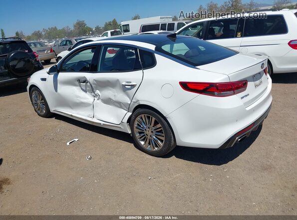 5XXGV4L22JG195412 2018 KIA OPTIMA White Trasero izquierdo