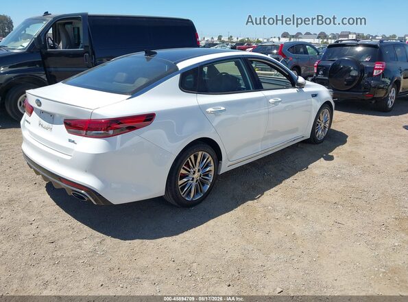 5XXGV4L22JG195412 2018 KIA OPTIMA White Trasero derecho