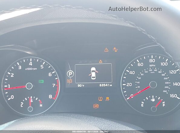 5XXGV4L22JG195412 2018 KIA OPTIMA White Vista de los asientos traseros