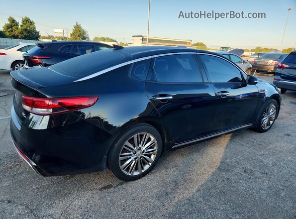 5XXGV4L23GG088510 2016 KIA OPTIMA Black უკანა მარჯვენა
