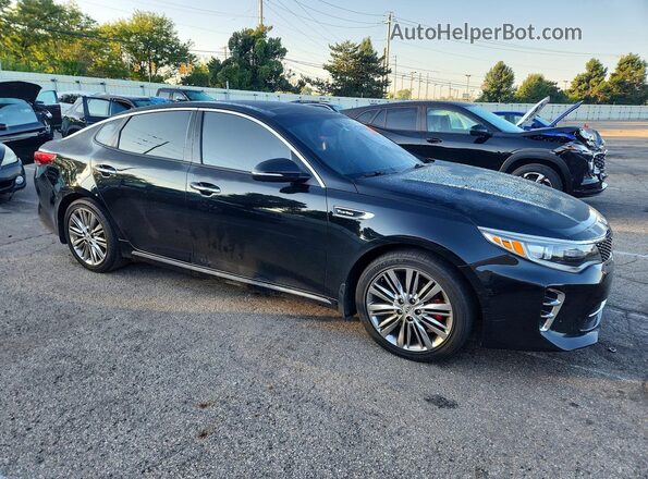 5XXGV4L23GG088510 2016 KIA OPTIMA Black წინა მარჯვენა