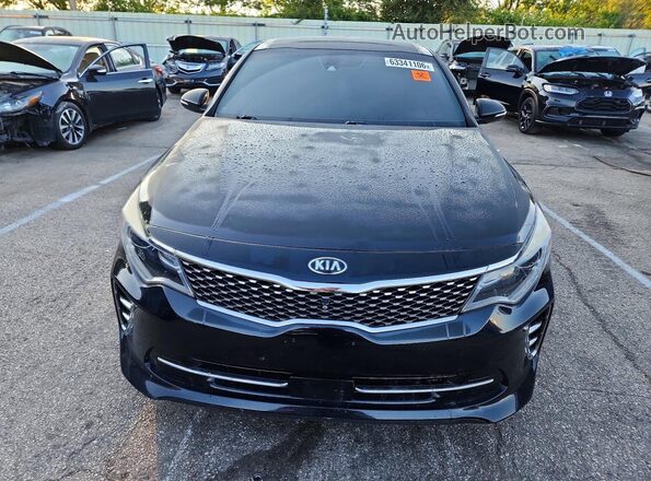 5XXGV4L23GG088510 2016 KIA OPTIMA Black წინა ხედი