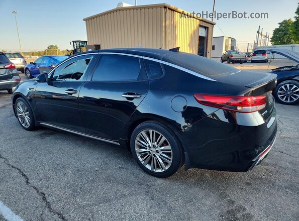 5XXGV4L23GG088510 2016 KIA OPTIMA Black უკანა მარცხენა