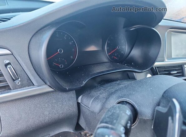 5XXGV4L23GG088510 2016 KIA OPTIMA Black ხელსაწყოთა პანელის ხედი