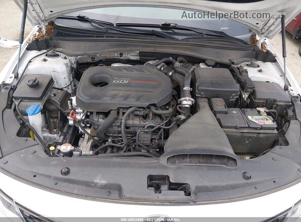 5XXGV4L26GG034893 2016 KIA OPTIMA White Widok z tyłu