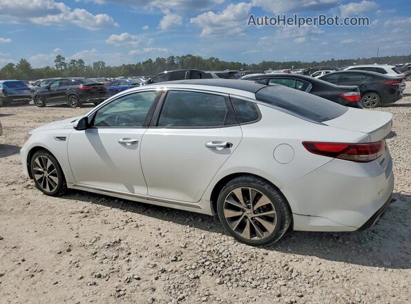 5XXGV4L2XGG031348 2016 KIA OPTIMA Белый Задняя левая четверть