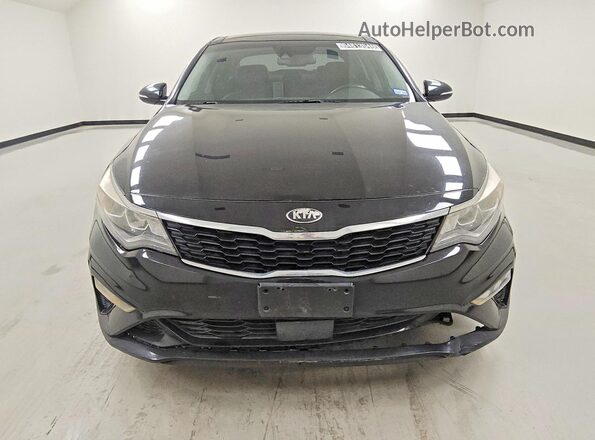 5XXGW4L23KG290852 2019 KIA OPTIMA Black Вид спереду