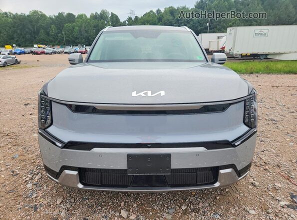 5XYADFS50TG017304 2026 KIA EV9 Gray Vista frontal